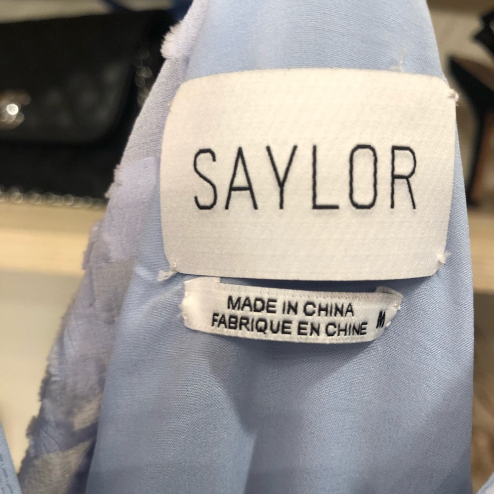 Saylor dress light blue mini - Picture 4 of 4
